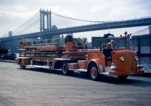 1956 American LaFrance (ALF) 85 Ft. Tiller